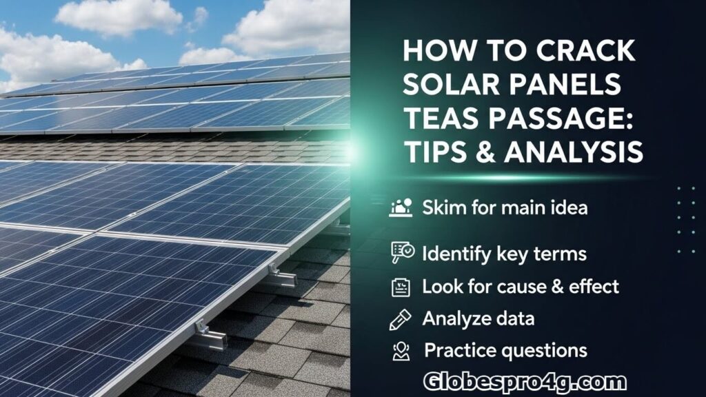 solar panels teas passage