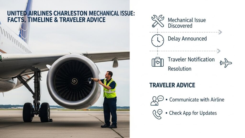 United Airlines Charleston Mechanical Issue
