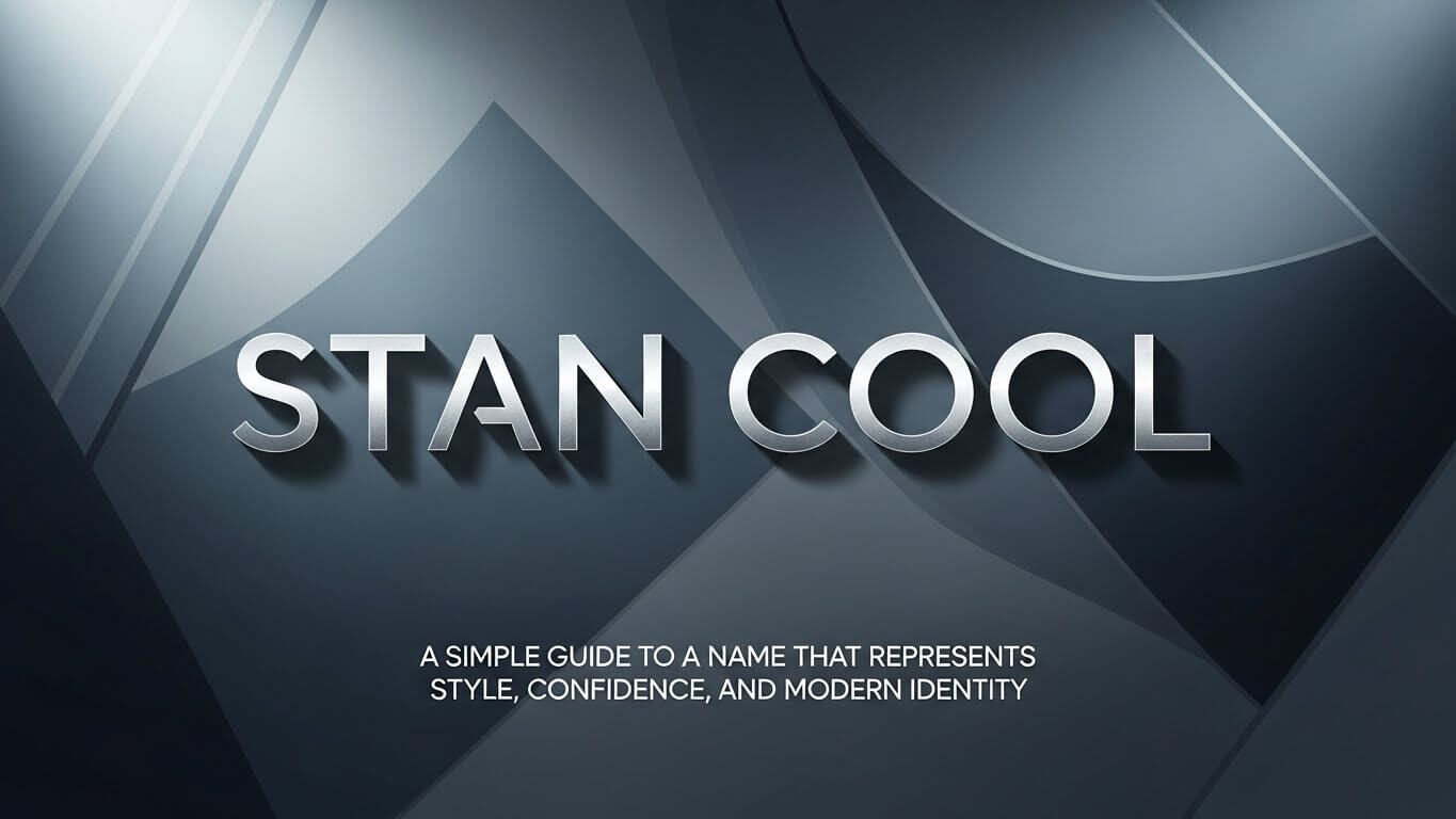 Stan Cool in Creative Expression