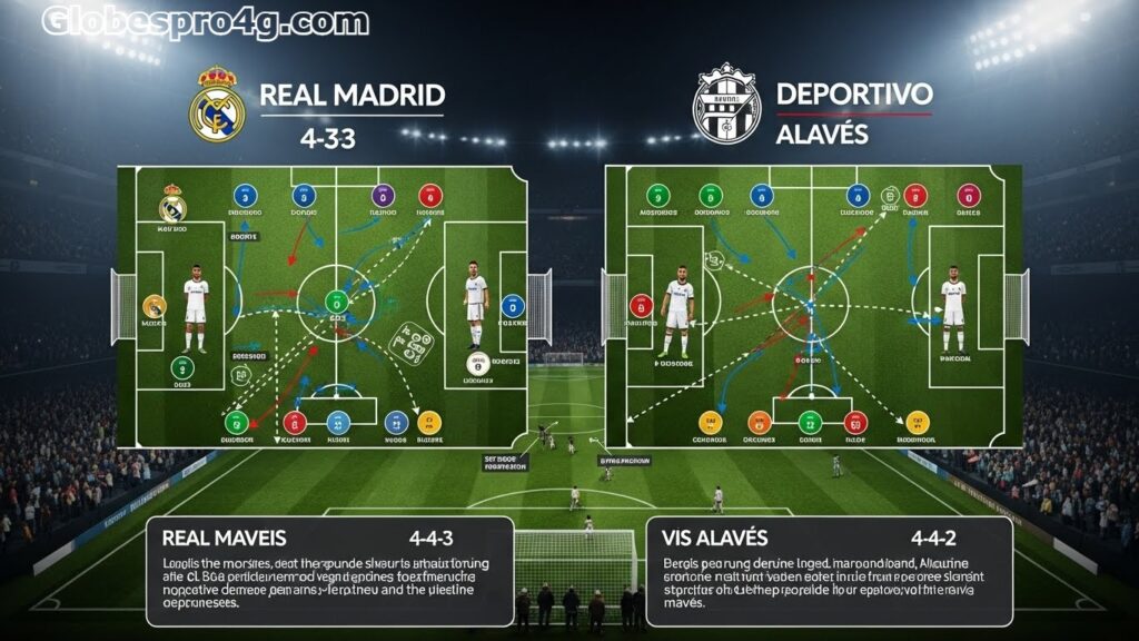 Real Madrid vs Deportivo Alavés Lineups
