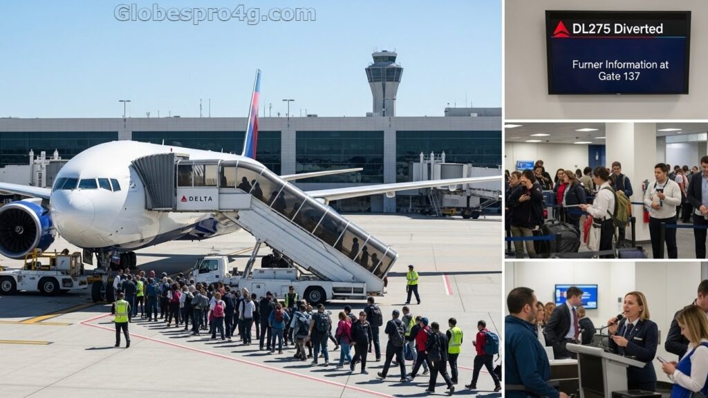Delta Flight DL275 Diverted LAX