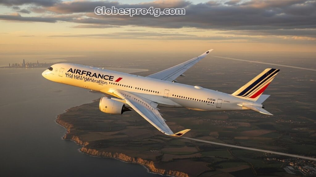 Air France A350 Chicago Flight Return