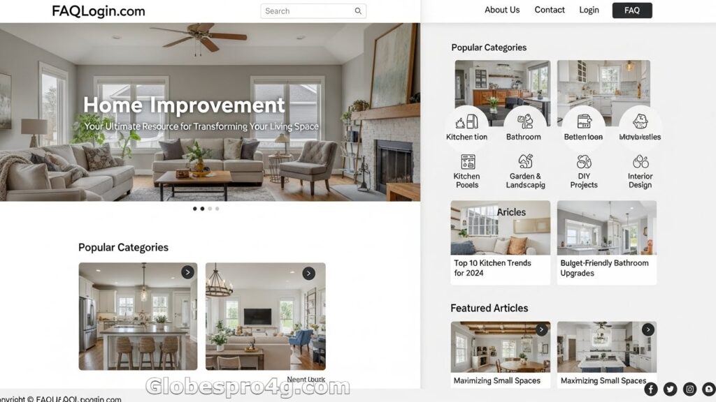 FAQLogin.com Home Improvement