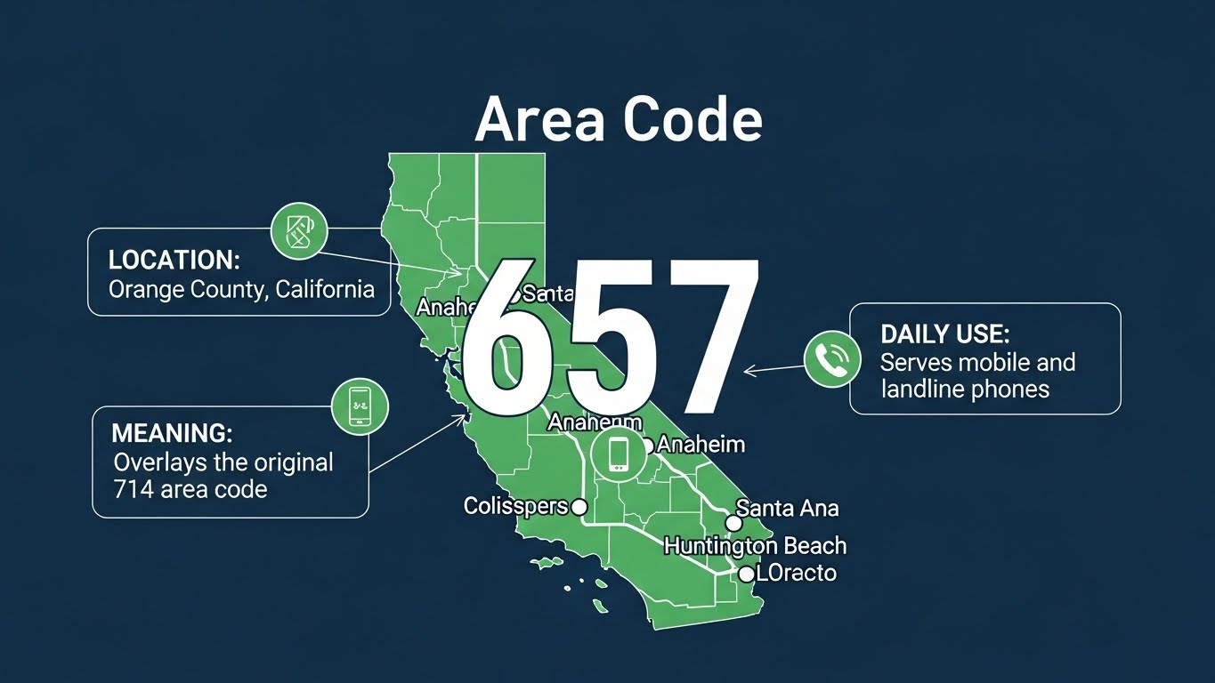 Why the 657 Area Code Became Necessary