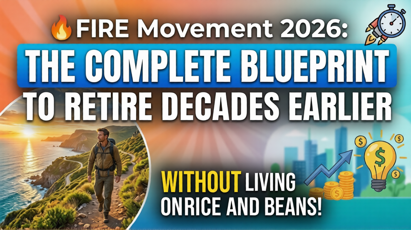 FIRE Movement 2026: The Complete Blueprint to Retire Decades Earlier (Without Living on Rice and Beans)
